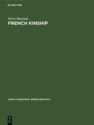 cover image of French Kinship